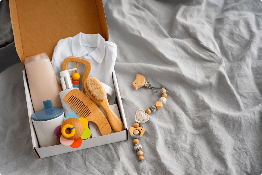 Entrega de kits de bebés para día de las madres | Fundación Martí